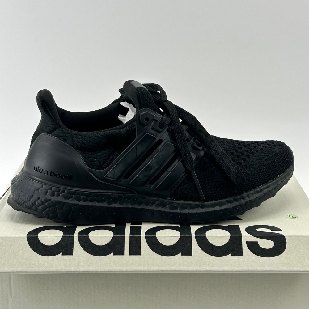 Adidas Ultraboost 1.0 W Running Shoes Womens 5 Black HQ4204 Triple Black Boost